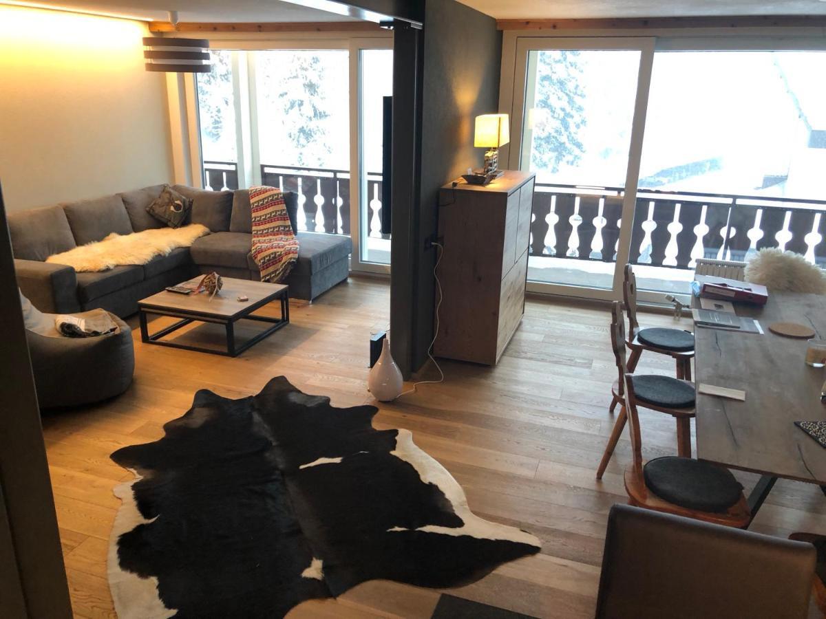 Laax Flims Luxury Large Apartment Near Rock Resort Exterior foto